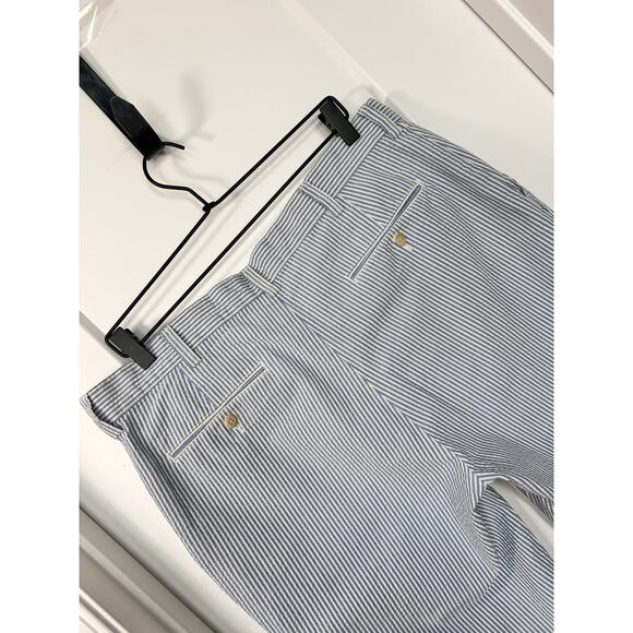 VTG Polo by Ralph Lauren Striped Seersucker Suffield Chino Pants 36x30 - Picture 6 of 11